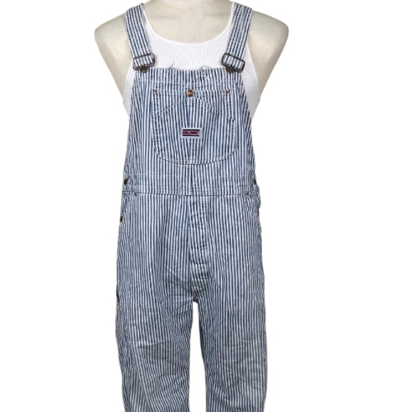 🦄Retails 200$ Vintage 1980 Big MacMen's Striped Corduroy Overalls